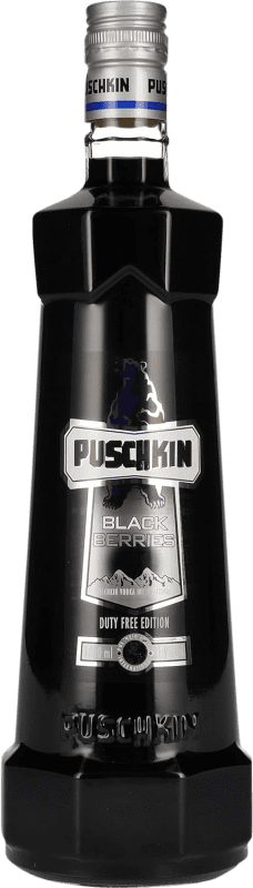 21,95 € Free Shipping | Red wine Puschkin Black Berries Germany Bottle 1 L