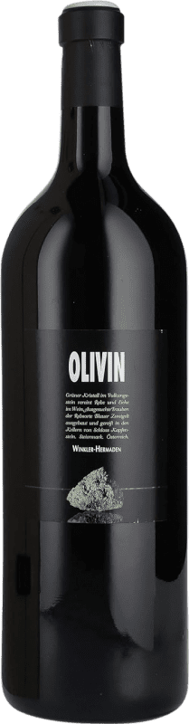 114,95 € Kostenloser Versand | Rotwein Winkler Hermaden Olivin D.A.C. Neusiedlersee Österreich Zweigelt Doppelmagnum Jeroboam-Flasche 3 L