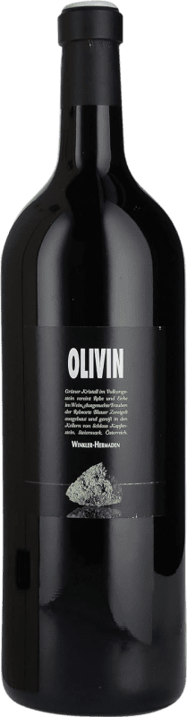 198,95 € Kostenloser Versand | Rotwein Winkler Hermaden Olivin D.A.C. Neusiedlersee Österreich Zweigelt Jeroboam-Doppelmagnum Flasche 3 L