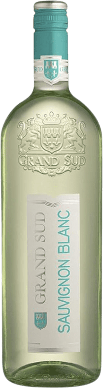 5,95 € 免费送货 | 白葡萄酒 Grand Sud 法国 Sauvignon — 苏维浓 1 L