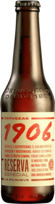46,95 € 送料無料 | 24個入りボックス ビール Estrella Galicia 1906 Especial Lager Extra 予約 ガリシア スペイン 3分の1リットルのボトル 33 cl