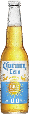 66,95 € 送料無料 | 24個入りボックス ビール Modelo Corona Cero メキシコ 1/3ボトル 33 cl アルコールなし