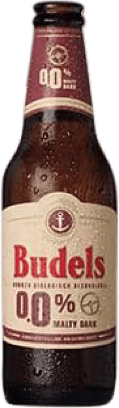 75,95 € Бесплатная доставка | Коробка из 24 единиц Пиво Budels Malteada Dark Ale — Тёмный Нидерланды Bio — Эко Био Органический Бутылка на треть 30 cl 0.0 Ноль Ноль Без алкоголя