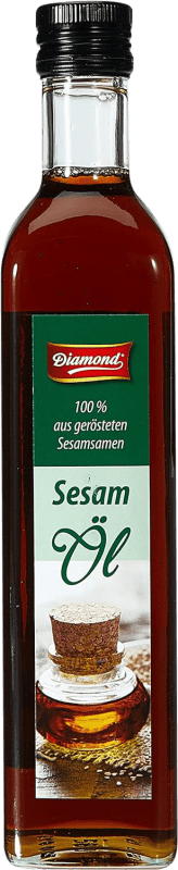 16,95 € 免费送货 | 食用油 Diamond Sésamo Tostado 墨西哥 瓶子 Medium 50 cl