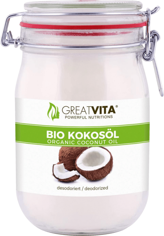 19,95 € Бесплатная доставка | Растительное масло Mea Vita Coco Шри-Ланка бутылка 1 L