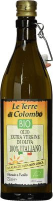 25,95 € Kostenloser Versand | Olivenöl Le Terre di Colombo Virgen Extra Ecológico Italien Ökologisch Flasche 75 cl