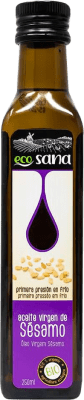 9,95 € Envio grátis | Óleo de Cozinha Drasanvi Ecosana Sésamo Bio Castela e Leão Espanha Biológico Garrafa Pequena 25 cl