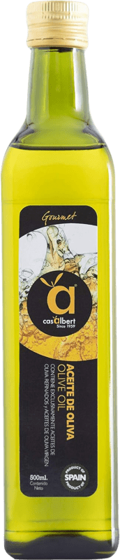 6,95 € Envío gratis | Aceite de Oliva Albert Casalbert Suave España Botella Medium 50 cl