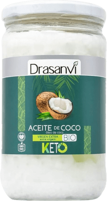 10,95 € Envio grátis | Óleo de Cozinha Drasanvi Coco Virgen Bio Castela e Leão Espanha Biológico Garrafa Medium 50 cl