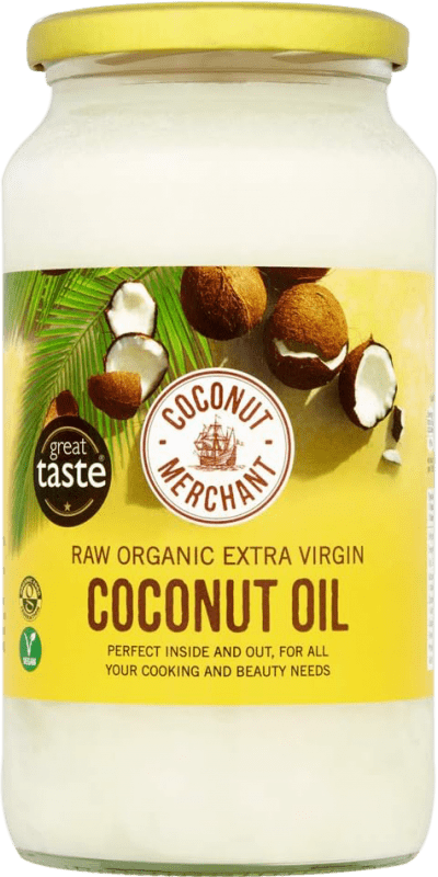 26,95 € Kostenloser Versand | Speiseöl Coconut Coco Virgen Extra sin Refinar Orgánico Großbritannien Flasche 1 L