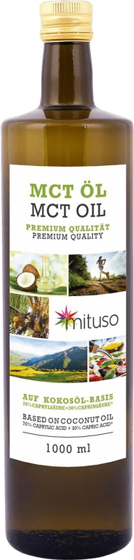 21,95 € Envío gratis | Aceite Vegetal Mituso MCT Filipinas 1 L Coco