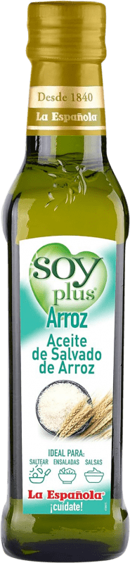 6,95 € 免费送货 | 植物油 La Española Soy Plus Salvado 西班牙 小瓶装 25 cl Arroz — 大米