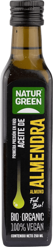 19,95 € 免费送货 | 植物油 Natur Green 西班牙 Bio — 生态 有机 天然 小瓶装 25 cl Almendra — 杏仁