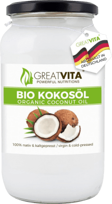 16,95 € Envío gratis | Aceite de Cocina Mea Vita Coco Nativo Orgánico Sri Lanka Botella 1 L