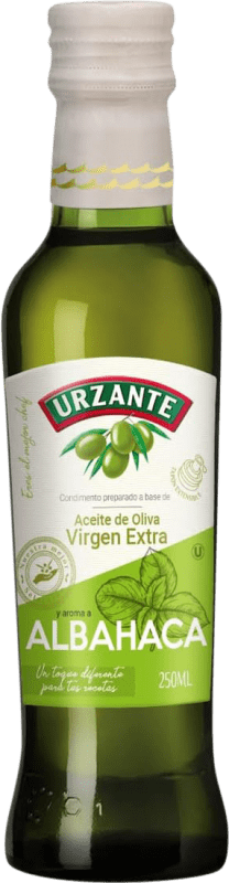 36,95 € 免费送货 | 盒装6个 橄榄油 Urzante EVOO 特级初榨 西班牙 小瓶装 25 cl Albahaca — 罗勒