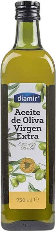 19,95 € Envío gratis | Aceite de Oliva Diamir Virgen Extra España Botella 75 cl