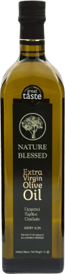 35,95 € Envío gratis | Aceite de Oliva ‎Nature Blessed Virgen Extra Grecia Botella 1 L