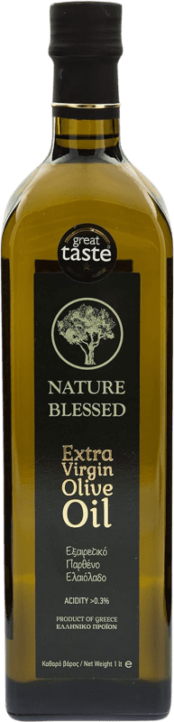 35,95 € Envío gratis | Aceite de Oliva ‎Nature Blessed Virgen Extra Grecia Botella 1 L