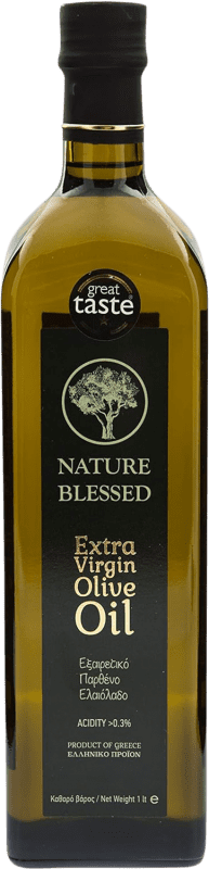 35,95 € Envío gratis | Aceite de Oliva Nature Blessed AOVE Virgen Extra Grecia 1 L