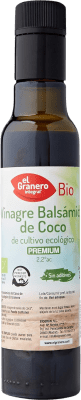 6,95 € Бесплатная доставка | Уксус El Granero Integral Coco Balsam Bio Испания Маленькая бутылка 25 cl