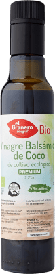 6,95 € Envío gratis | Vinagre El Granero Integral Coco Balsam Bio España Botellín 25 cl