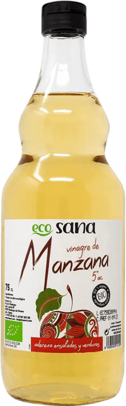 5,95 € Spedizione Gratuita | Aceto Drasanvi Ecosana Manzana Bio Castilla y León Spagna Bottiglia 75 cl