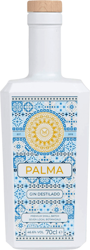 58,95 € Envio grátis | Gin Palma. Ecológico Espanha Biológico Garrafa 70 cl