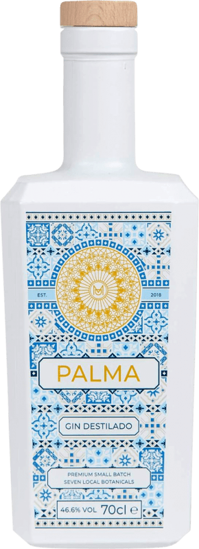 59,95 € Envío gratis | Ginebra Palma. Ecológico España Botella 70 cl