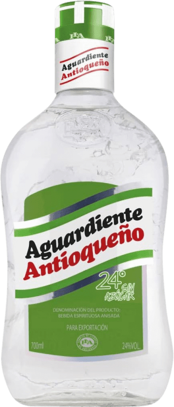 24,95 € 免费送货 | 西班牙渣酿白兰地 Orujo Aguardiente Antioqueño 无糖 哥伦比亚 70 cl Anís — 茴香