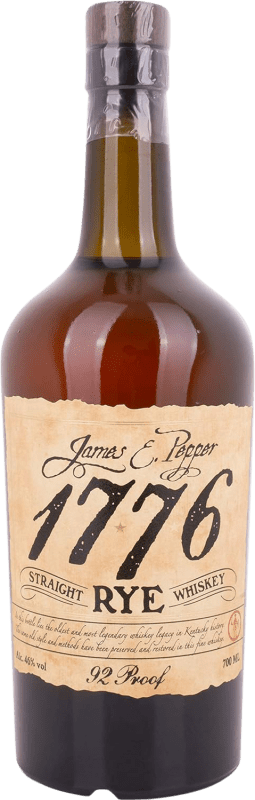 48,95 € Envoi gratuit | Whisky Blend James E. Pepper 1776 Rye, Straight Kentucky États Unis 70 cl