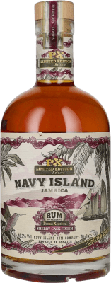 66,95 € Envío gratis | Ron Navy Island PX Pedro Ximénez Sherry Cask Finish — Acabado en Barrica XO Extra Old — Extra Viejo, Reserva Jamaica 70 cl