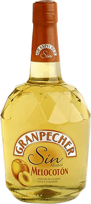 9,95 € Envío gratis | Schnapps González Byass Granpecher Melocotón España Botella 70 cl Sin Alcohol