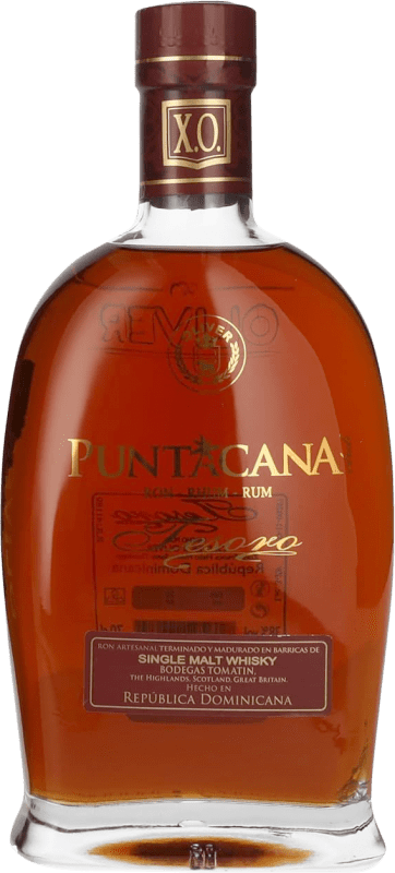 84,95 € 免费送货 | 调和威士忌 Puntacana Tesoro XO Extra Old — 特陈 多明尼加共和国 70 cl