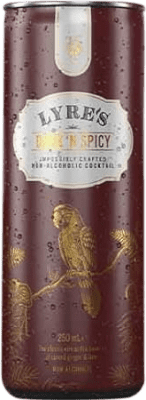 Liköre 24 Einheiten Box Lyre's Dark & Spicy Premium 25 cl Alkoholfrei