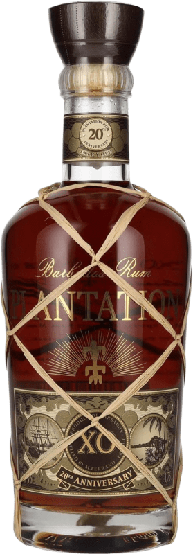 121,95 € Бесплатная доставка | Ром Plantation Rum Barbados 20th Anniversary XO Барбадос Специальная бутылка 1,75 L