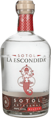 98,95 € 免费送货 | 利口酒 La Escondida Sotol Artesanal Blanco 墨西哥 瓶子 70 cl