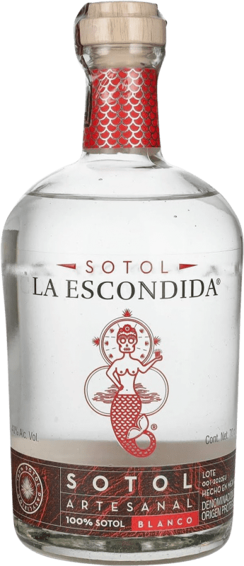 89,95 € Envío gratis | Licores La Escondida Sotol Blanco, Artesanal México 70 cl
