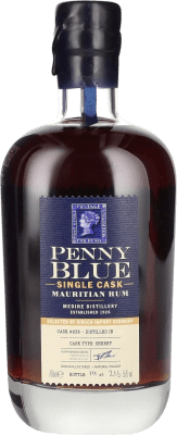 181,95 € Бесплатная доставка | Ром Medine Penny Blue Single Cask Mauritian Маврикий бутылка 70 cl