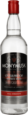 49,95 € Envío gratis | Ron Monymusk Plantation White — Blanco, Overproof Jamaica 70 cl