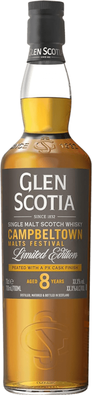 93,95 € Бесплатная доставка | Виски смешанные Glen Scotia Campbeltown PX Cask Finish Festival Edition Объединенное Королевство 8 Лет бутылка 70 cl