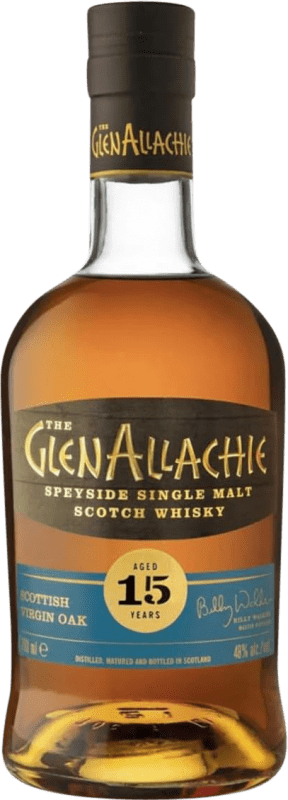 347,95 € 免费送货 | 威士忌混合 Glenallachie Virgin Oak 英国 15 岁 瓶子 70 cl