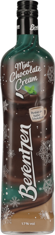 22,95 € Envio grátis | Licor Creme Berentzen Mint Chocolate Alemanha Garrafa 70 cl