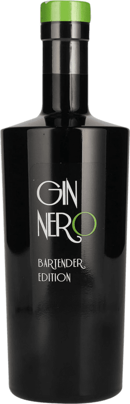 34,95 € Envío gratis | Ginebra Gin Domenis 1898 Nero Bartender Edición Limitada Italia 70 cl