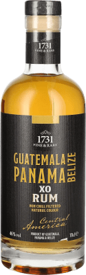 76,95 € 免费送货 | 朗姆酒 ‎1731 Fine & Rare Guatemala Panama Belize Central America XO 伯利兹 瓶子 70 cl