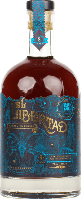 66,95 € Free Shipping | Rum El Libertad Flavor of Darkness Dark Spiced Chapter III Dominican Republic 8 Years Bottle 70 cl