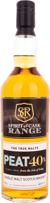 58,95 € Spedizione Gratuita | Whisky Single Malt Spirit & Cask Whiskymax The True Malts Peat Regno Unito Bottiglia 70 cl