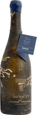 139,95 € 免费送货 | 白起泡酒 Crusoe Treasure Sea Soul Nº 7 Submarino 西班牙 Garnacha — 歌海娜 75 cl