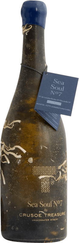 139,95 € Envoi gratuit | Vin Mousseux Blanc Crusoe Treasure Sea Soul Nº 7 Submarino Blanco Espagne Grenache Blanc Bouteille 75 cl