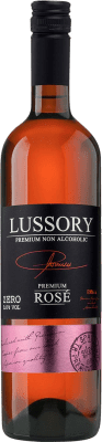 10,95 € Free Shipping | Rosé Wine Lussory Zero Rosé, Premium Spain Tempranillo, Airén 75 cl 0.0 Zero Zero Alcohol-Free