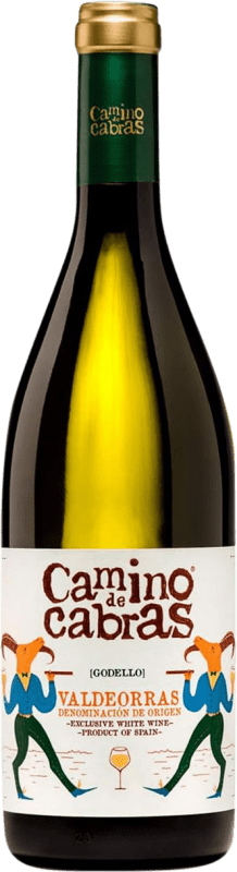 19,95 € Envio grátis | Vinho branco Camino de Cabras Blanco D.O. Valdeorras Galiza Espanha Glera Garrafa 75 cl